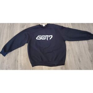 GOT7 Jackson Unisex Sweatshirt XL Black K-Pop Long Sleeve Pullover – Preowned